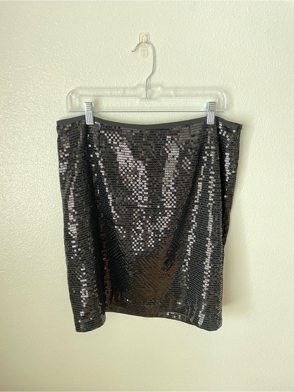 Ann Taylor Black Sequin Women's Mini Skirt
